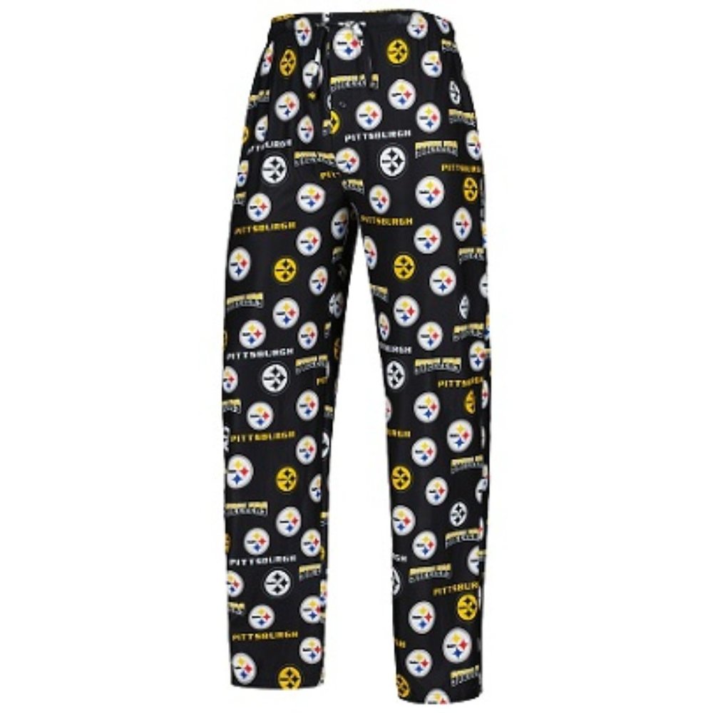 🆕🏈 PITTSBURGH STEELERS ALL OVER PRINT LOUNGING PANTS - MEN